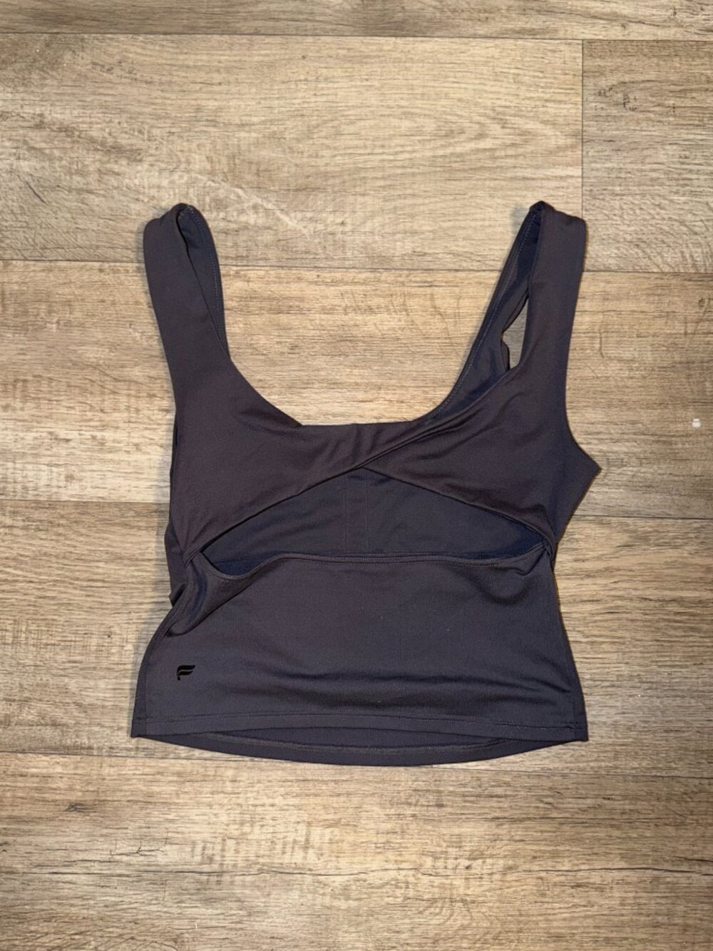 Fabletics Oasis Twist Built-In Bra Tank Top - Picture 2 of 2